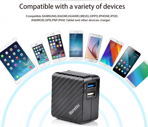 TC-C350Q BSMI QC3.0+ISO 2.4A dual port quick charger 2