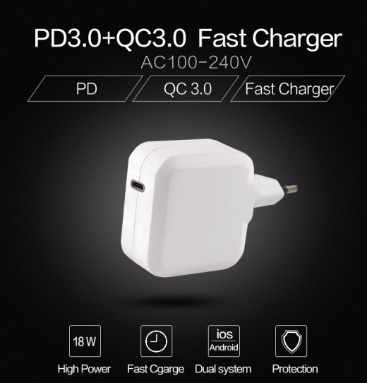 TC-K300C QC3.0 quick charger 3