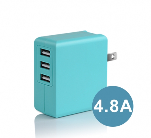 TC-E480T 24W three USB ports charger 1