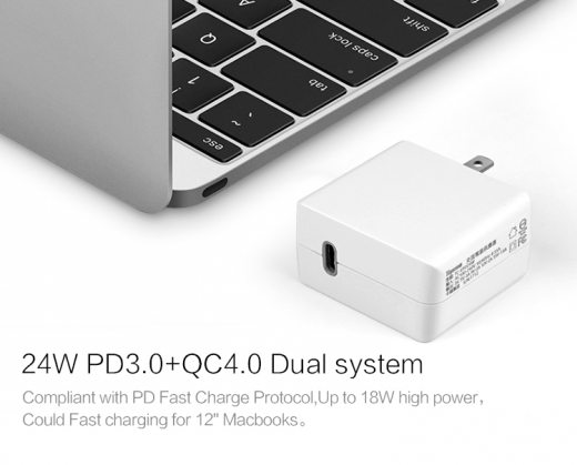 TC-EPD24W USB-C PD 3.0+QC3.0 BSMI USB adapter 2