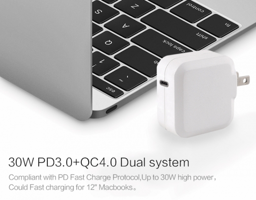 TC-KPD30W USB-C PD 3.0+QC3.0 USB fast charger 2
