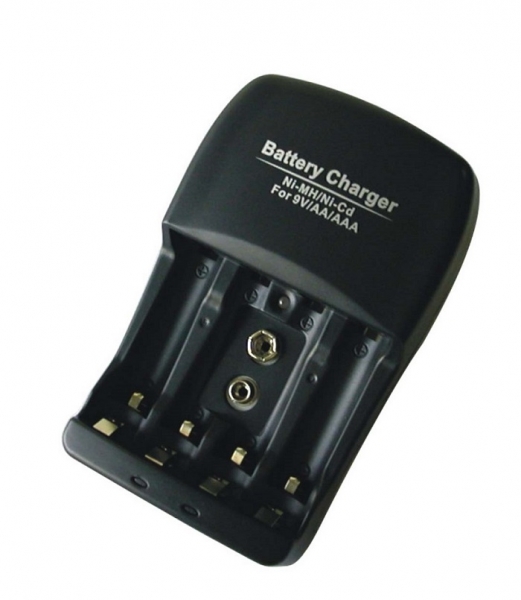 SC-390 charger for AA/AAA/9V Ni-MH rechargeable battery