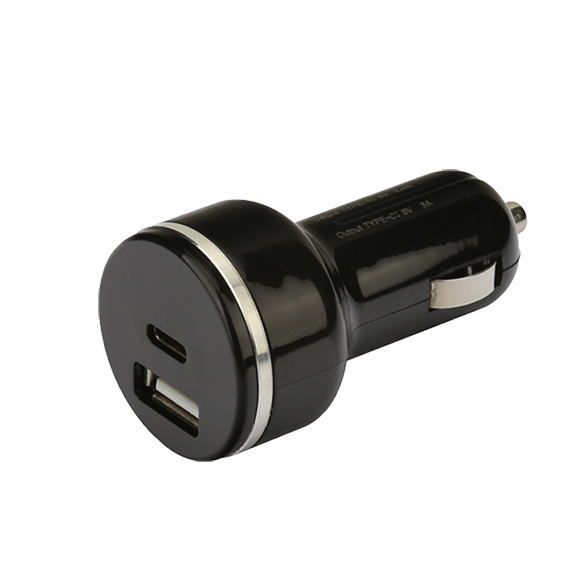 CC-C320 Type-C and Type A dual ports car charger