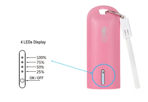 PB-S6-Leather 6700 mAh Li-ion battery power bank 3